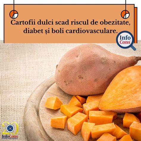 Cartofii dulci scad riscul de obezitate diabet și boli cardiovasculare