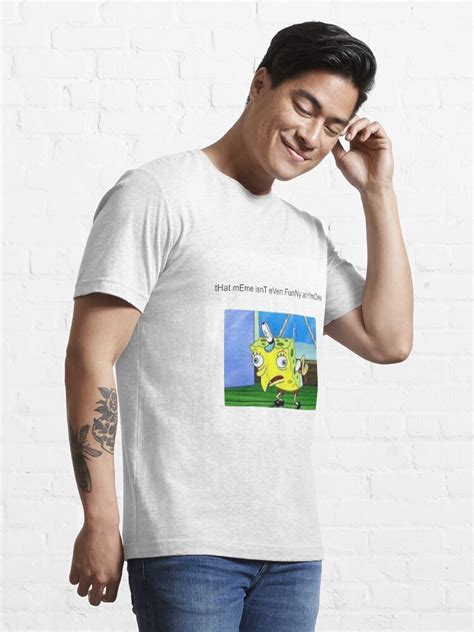 Spongebob Chicken Meme T Shirt For Sale By Ewjackie Redbubble