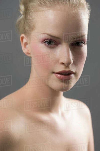 Beauty Portrait Of Woman Stock Photo Dissolve