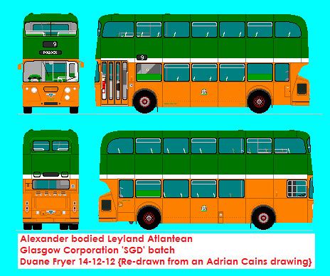 Remove location search bar (because of the geocoding api's price). Bus Drawings - The Glasgow Leyland Atlantean | Flickr