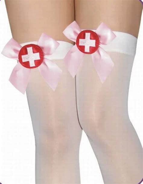 sexy nurse stocking sexy nurse white stockings 3s8094 free shipping for sexy sheer white thigh