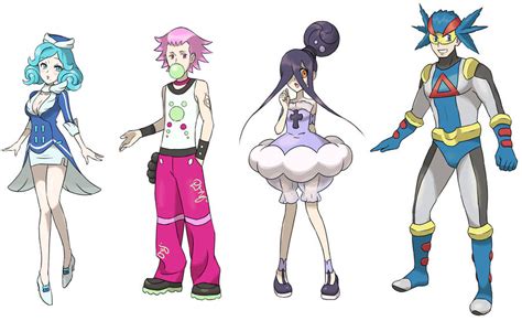 Other 4 Gym Leaders By Nyjee On Deviantart