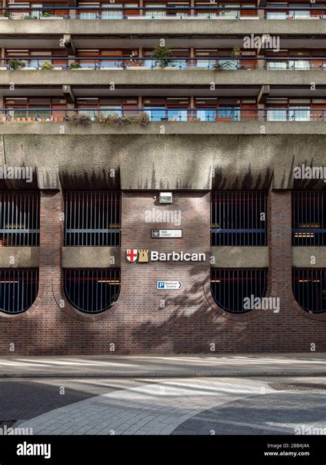 The Barbican Silk Street London Ec2 The Iconic Brutalist