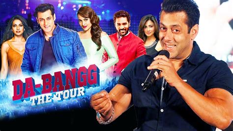 Salman Khan Announces Da Bangg Tour Schedule With Sonakshi Sinha Bipasha Basu Badshah Youtube