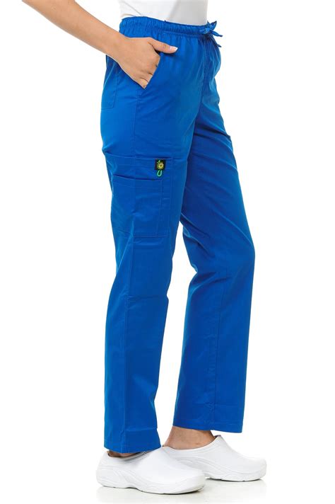 Unisex Citron Collection Three Pocket Cargo Scrub Pants Plus Sizes