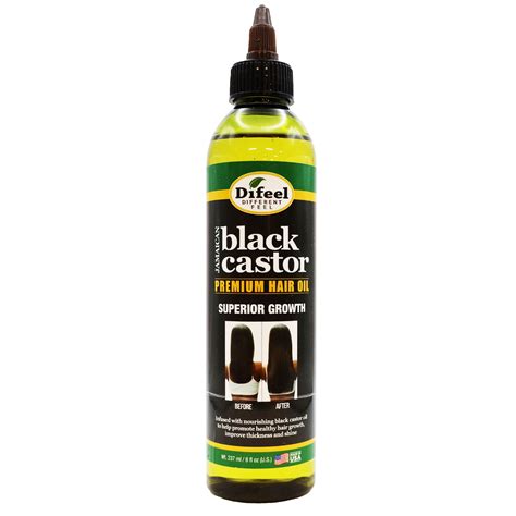 Difeel Premium Hair Oil Jamaican Black Castor 8 Oz Pack Of 12