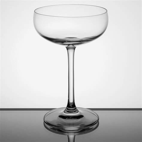 Stolzle 2730008t Assorted Specialty 8 Oz Champagne Saucer Coupe Glass 6 Pack