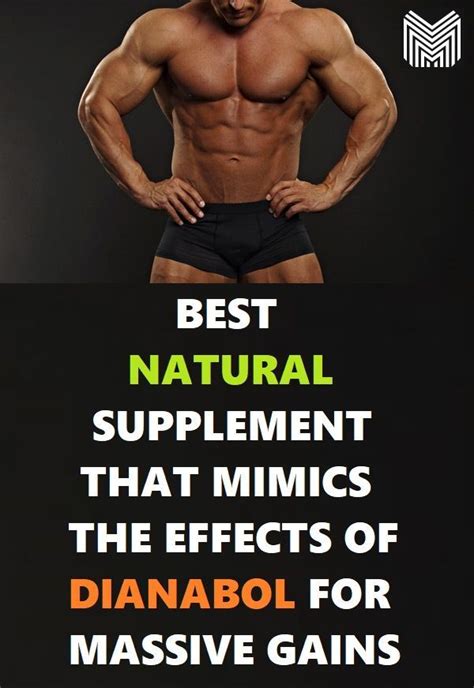 Best Alternative To Dianabol Metabolism Booster Supplements Natural