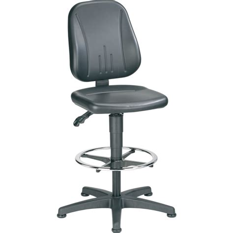 Synth Leather Workplace Chair Unitec 3 Footring 9651 0551 Cromwell