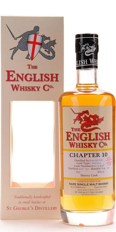 The English Whisky 2010 Ratings And Reviews Whiskybase