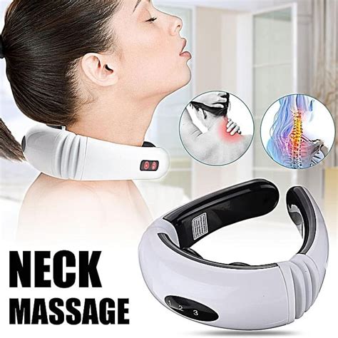 Jual Alat Terapi Pijat Leher Elektrik Neck Massager Rechargeable