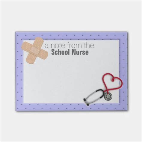 School Nurse Post It® Note Nursing School Ts Nurses Week Ts