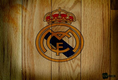 The santiago bernabeu stadium wallpaper desktop. Logo Of Real Madrid With Wood Background | Image Wallpaper Collections