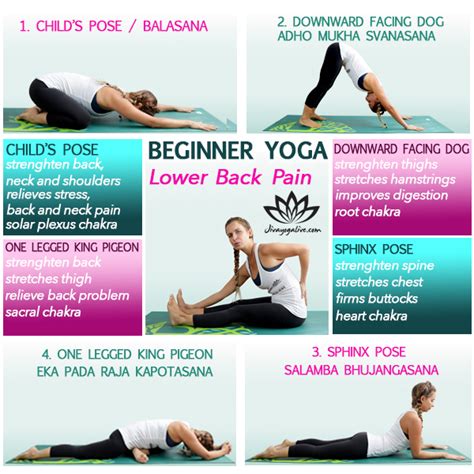 Beginner Yoga Sequence For Lower Back Pain Jivayogalive