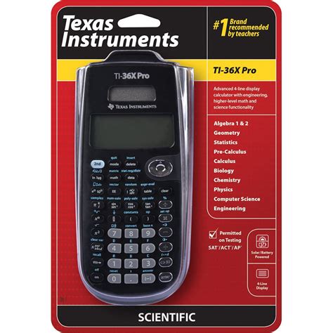 Texas Instruments Ti 36x Pro Scientific Calc 33317203666 Ebay