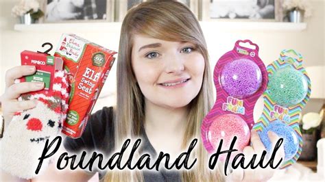 Poundland Haul November Christmas 2018 Youtube