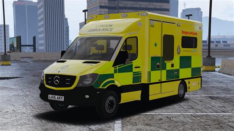 Paid Britishuk Ems Ambulance Pack 4 Vehicles Releases Cfxre