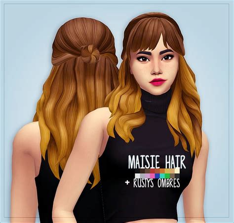 9 Best Sims 4 Maxis Match Cc Hairs Images On Pinterest