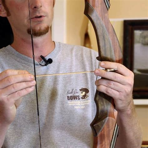 How To Adjust Brace Height On A Recurve Or Longbow