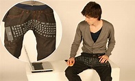 New jeans have built-in keyboard, mouse and speakers | Daily Mail Online