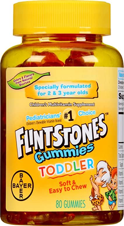 Twice as many kids today are overweight than. Amazon.com: Flintstones Gummies Toddler Vitamins, Gummy ...