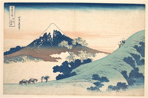 Katsushika Hokusai Fuji From Inume Pass Japan The