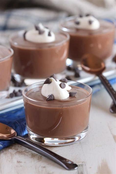 The Very Best Chocolate Pudding Homemade
