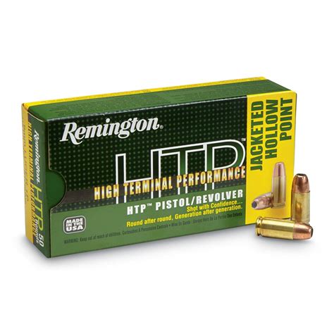 Remington High Terminal Performance 9mm Lugerp Jhp 115 Grain 50