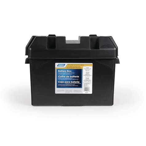 Camco Rv Large Battery Box Black 55373 The Home Depot