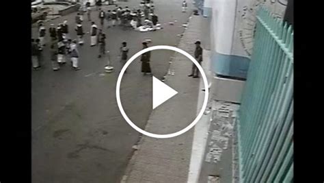 Moment Of Sanaa Suicide Blast Caught On Camera The New York Times