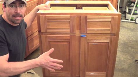 Consider mixing and matching various styles of cabinetry and. Building Kitchen Cabinets part 18. Starting the wall ...