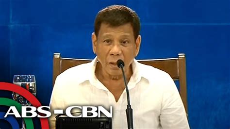President Duterte Addresses The Nation 7 June 2021 Abs Cbn News