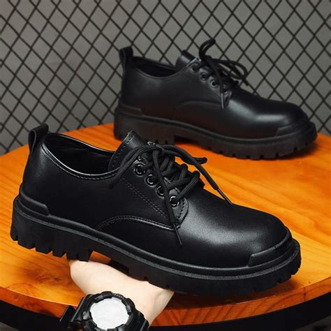 Pu Leather Shoes Business Uniform Casual Office Men Dress Shoes 40 Walmartca