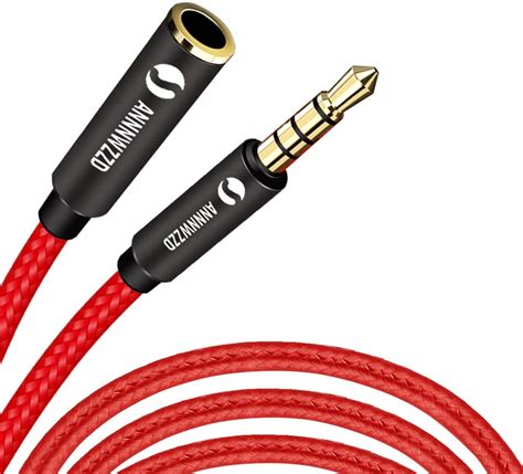 Linkinperk Audio Extension Cable Audio Auxiliary Stereo Extension Cable