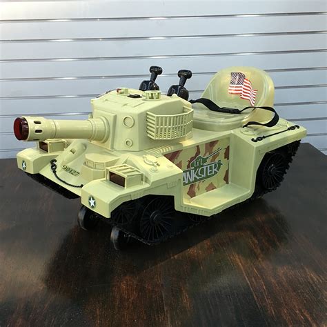 Kids Ride On Tank Children Toy 6v Battery Motorised New Action