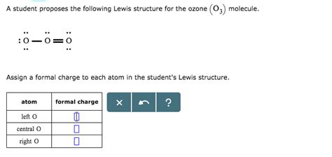 Lewis Structure Of O3 With Formal Charges Slidesharefile
