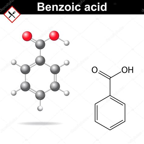 Estructura Del Acido Benzoico Lios