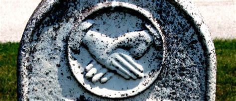 Learn these synonyms for on the other hand to improve your english, especially your writing skill. Cemetery Headstone Symbols: Shaking Hands - Funeral Help ...