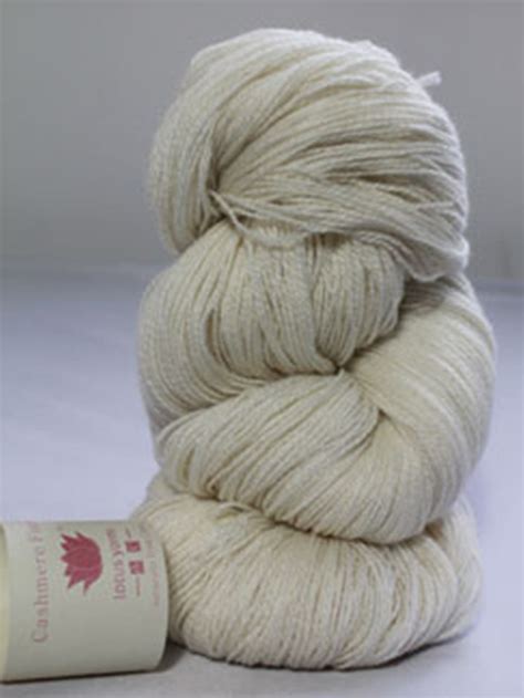 Undyed Pure Cashmere Fingering Natural Hand Knitting Yarn Weaving
