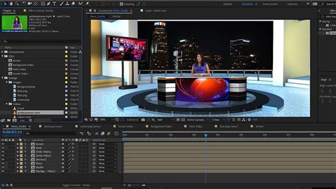 Because after affects is a. News Studio After Effects and Premiere Template Free in ...