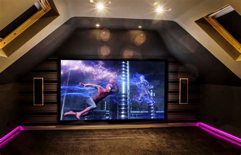 Image result for loft cinema room | Loft cinema room, Cinema room, Cinema