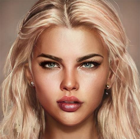 blonde face claim girl artbreeder in 2022 face claims face blonde