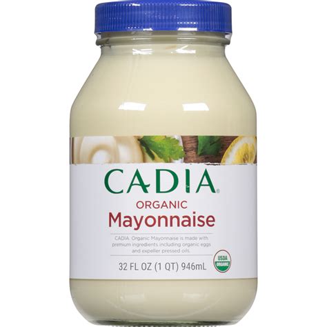 Cadia Mayonnaise Organic 32 Fl Oz Delivery Or Pickup Near Me Instacart