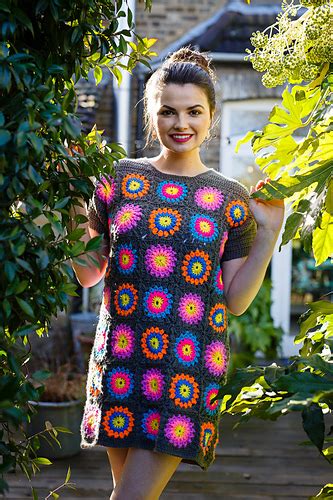 Ravelry Secret Garden Dress Pattern By Cassie Ward