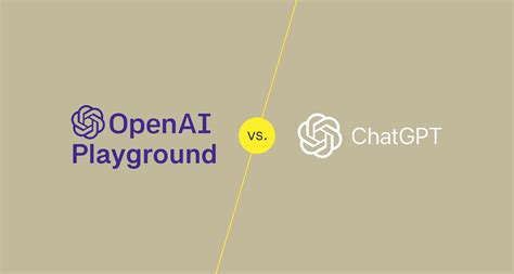 OpenAI Playground Vs ChatGPT What S The Difference