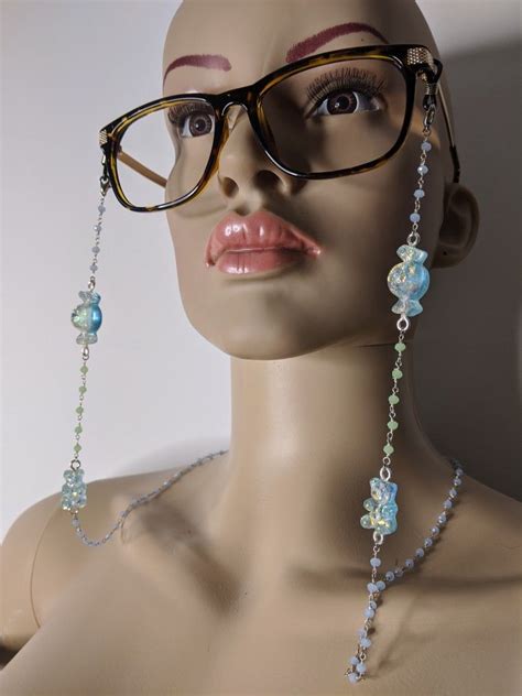 Candy Glasses Chain Kawaii Glasses Glasses Chain Etsy
