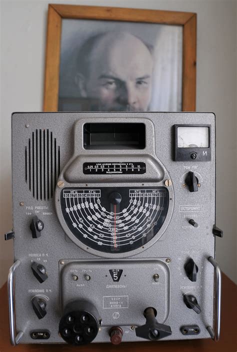 Igor Kurchatovs Radio Volna K Shortwave Radio Owned By Flickr