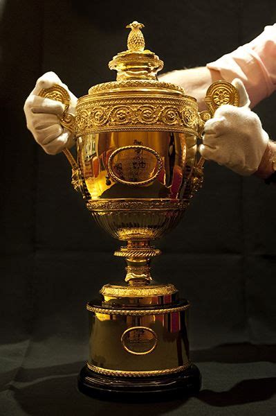 Find out why a pineapple sits on top (image: #tennis #Wimbledon #Trophy - Men's Tennis Posted on ...