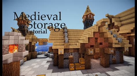 Minecraft Medieval Storage Tutorial Youtube