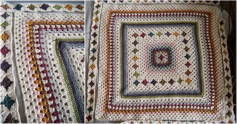 Granny Crochet Patchwork Afghan Free Pattern